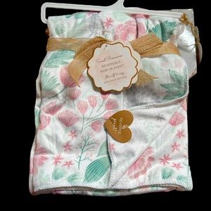 Brand New Plush Floral Blanket